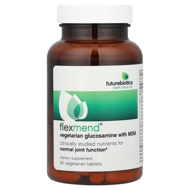 Глюкозамин Futurebiotics FlexMend® Vegetarian with MSM, 90 растительных таблеток