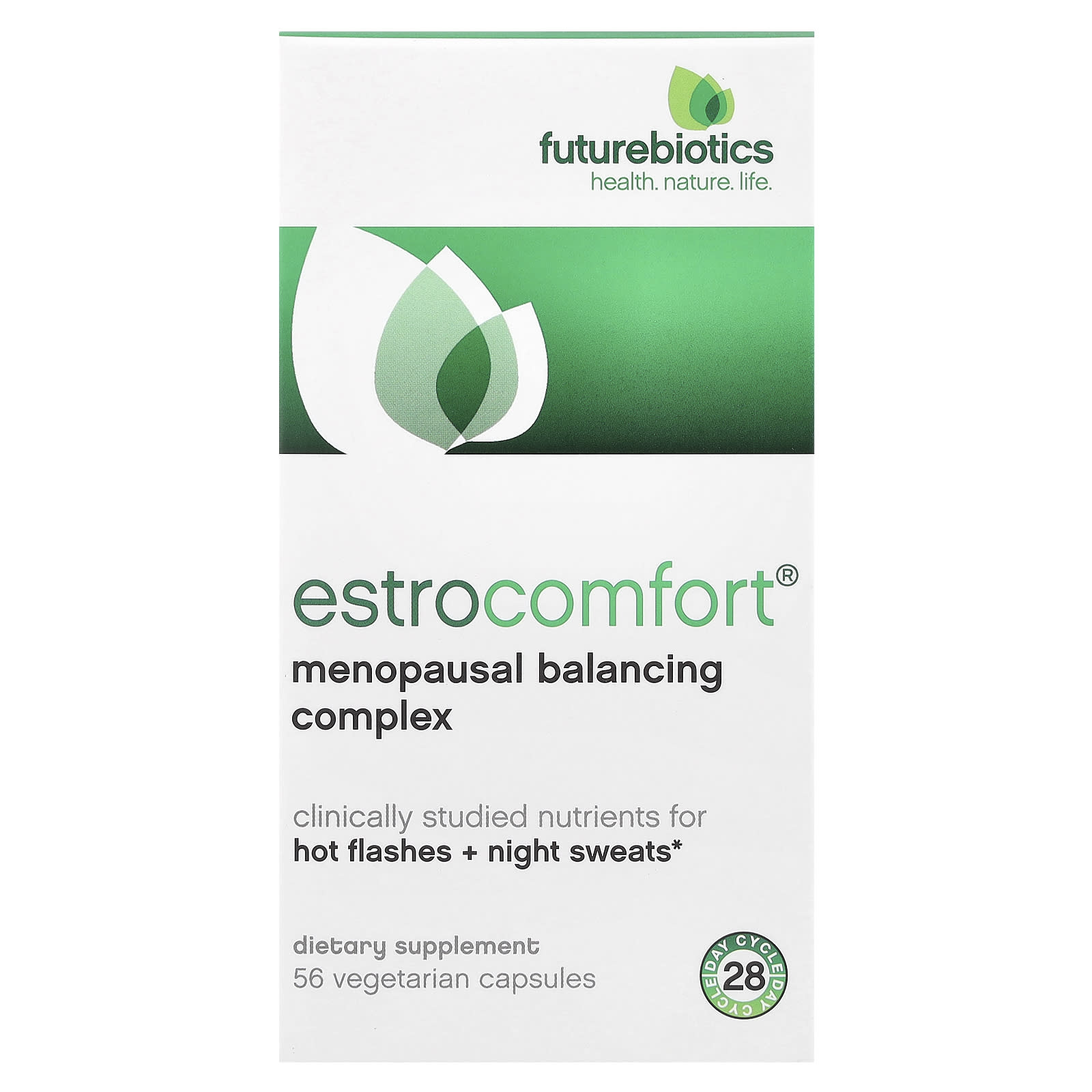 Комплекс Futurebiotics EstroComfort® Menopausal Balancing, 56 растительных капсул — фото 2