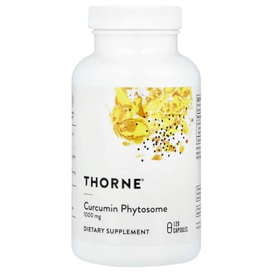 Куркумин Thorne Phytosome, 500 мг, 120 капсул