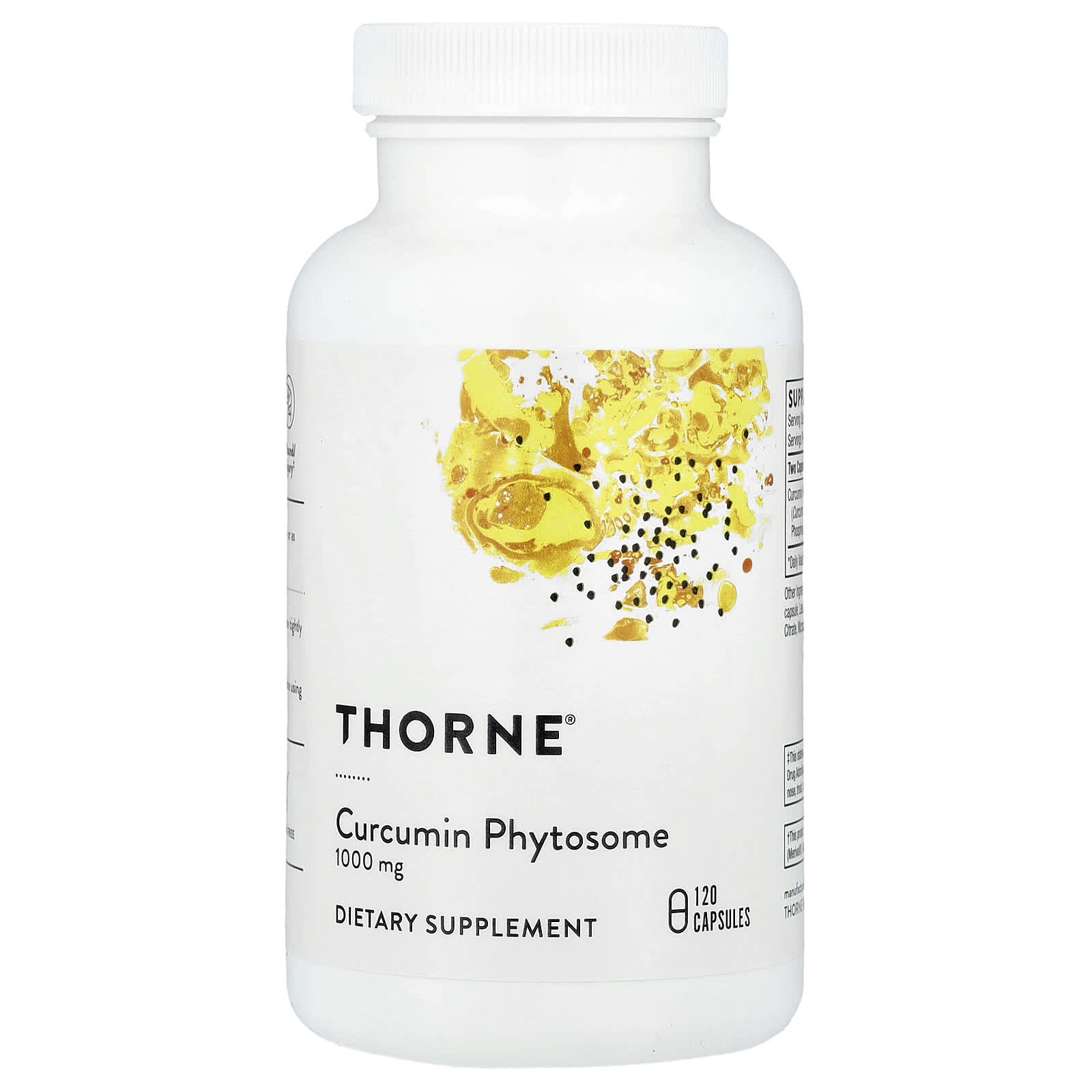 Куркумин Thorne Phytosome, 500 мг, 120 капсул