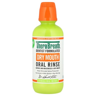 Полоскание для рта TheraBreath, 473 мл (16 fl oz), мятное с tingling эффектом