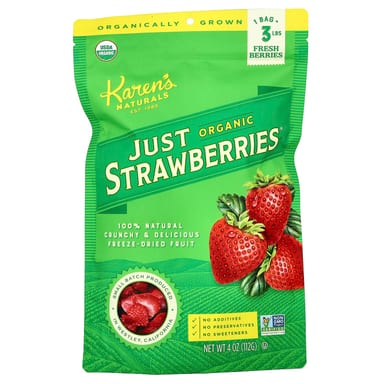 Органические клубника Karen's Naturals, 112 г