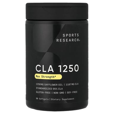 CLA Sports Research 1250, 90 мягких капсул