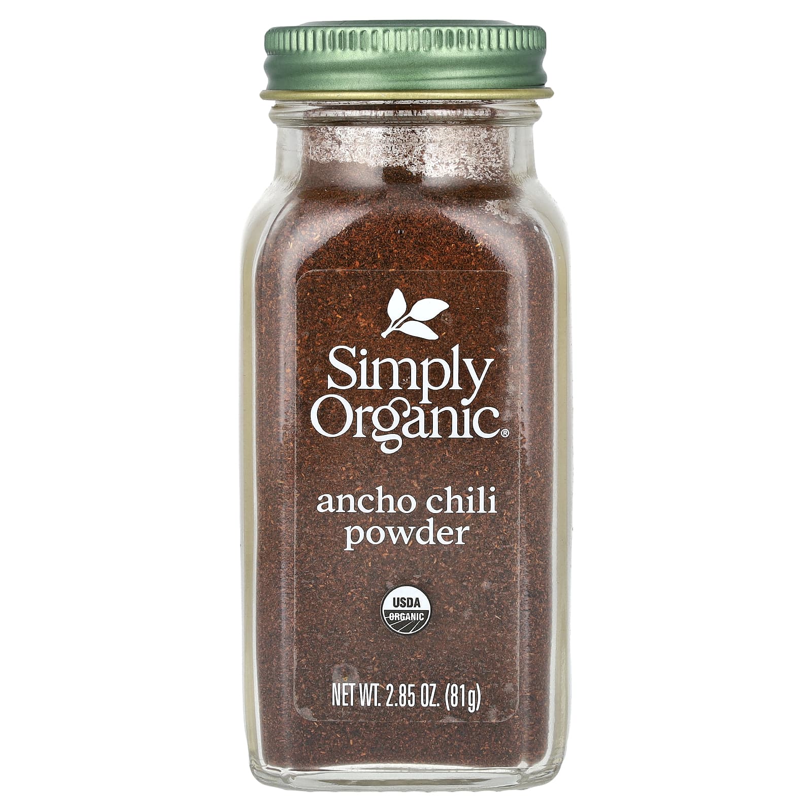 Порошок чили Simply Organic Ancho, 81 г