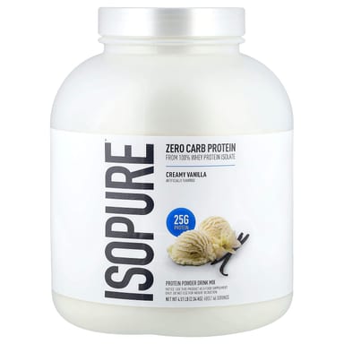 Протеиновый порошок Isopure Zero Carb, вкус Creamy Vanilla, 2.04 кг