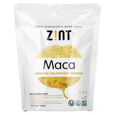 Порошок Zint Organic Gelatinized Maca, 454 г