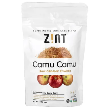 Фото товара: Порошок Zint Raw Organic Camu Camu, 99 г
