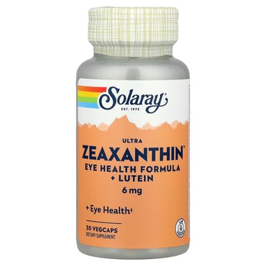 Зеаксантин Solaray Ultra™ Eye Health Formula Lutein, 30 растительных капсул