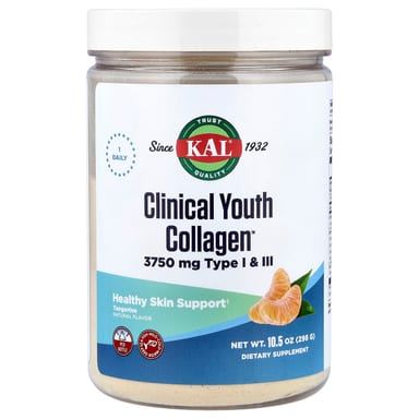 Коллаген KAL Clinical Youth™, вкус Tangerine, 298 г