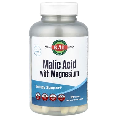 Магний KAL Malic Acid, 120 таблеток