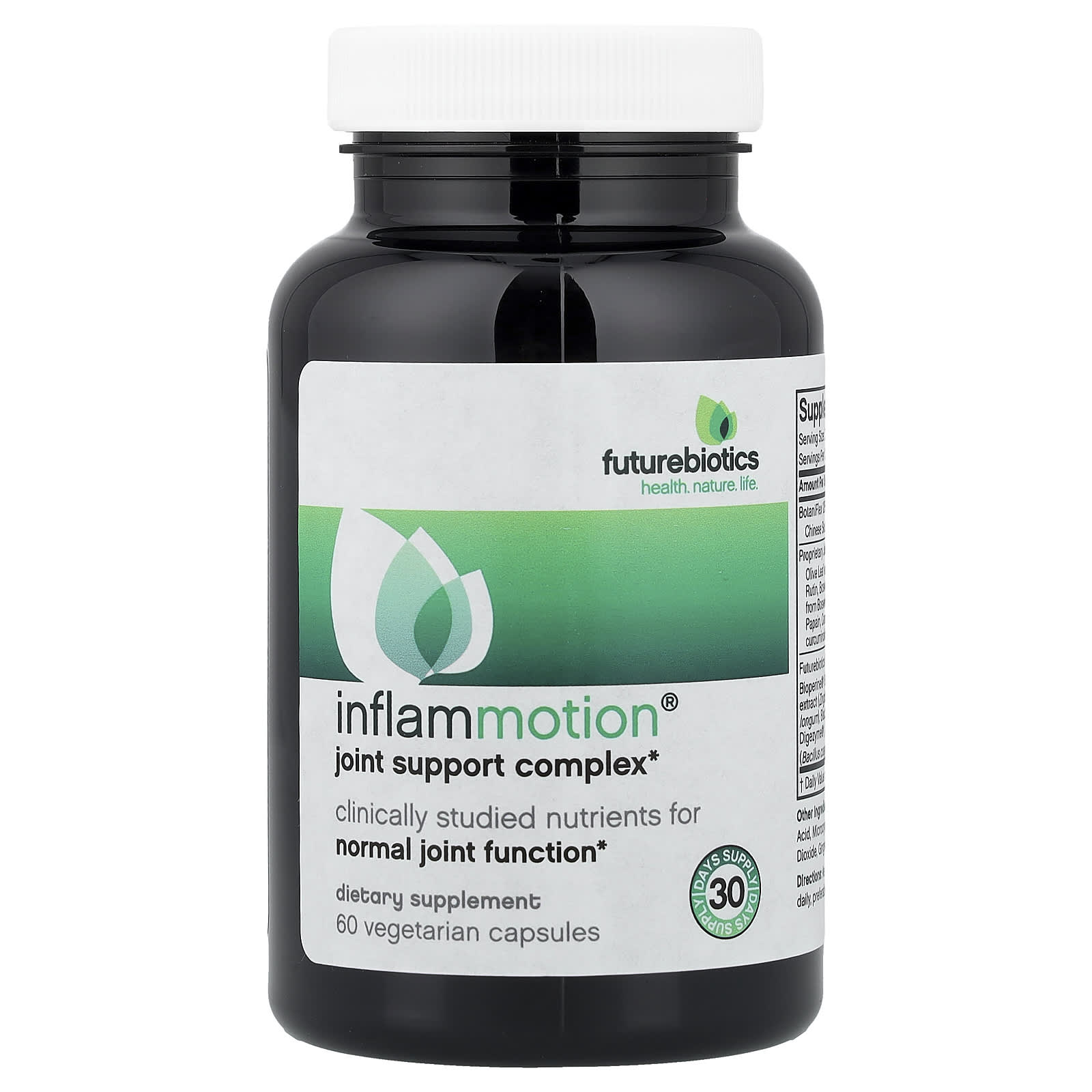 Комплекс Futurebiotics InflamMotion® Joint Support, 60 растительных капсул