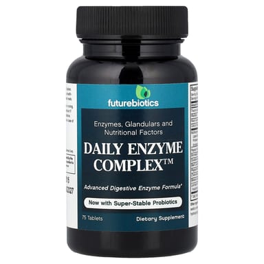 Комплекс Futurebiotics Daily Enzyme™, 75 таблеток