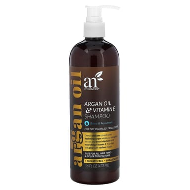 Аргановое масло artnaturals & Vitamin E Shampoo, 473 мл