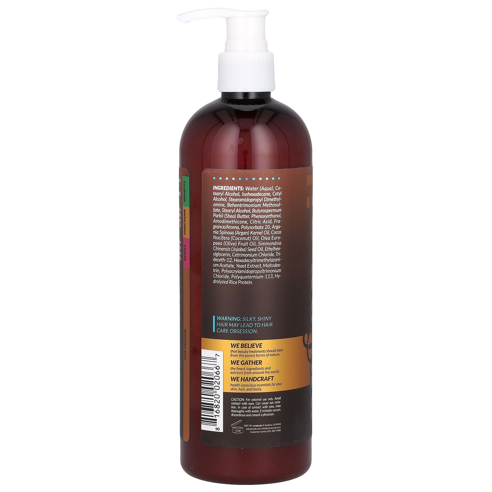 Кондиционер artnaturals Argan Oil & Olive Oil Boost & Rejuvenate, 473 мл, масло — фото 2