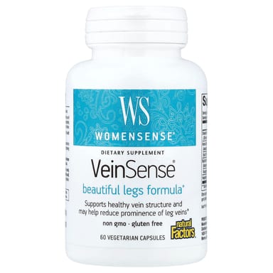 Венотоник WomenSense®, VeinSense®, 60 вегетарианских капсул