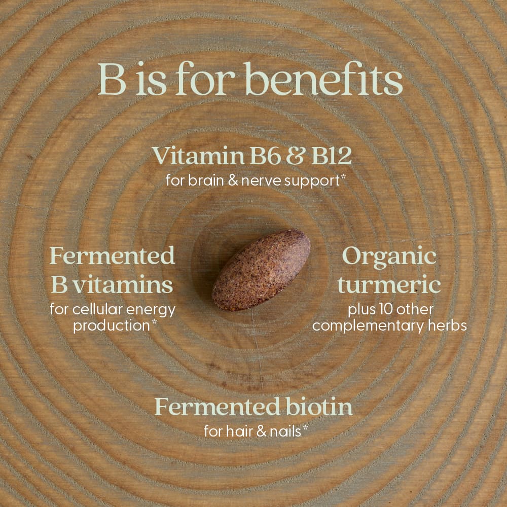 Комплекс витаминов B New Chapter Fermented Coenzyme, 90 растительных таблеток — фото 6