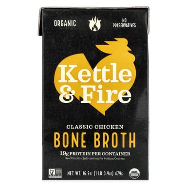Бульон из костей Kettle & Fire, 16.9 fl oz (479 г)
