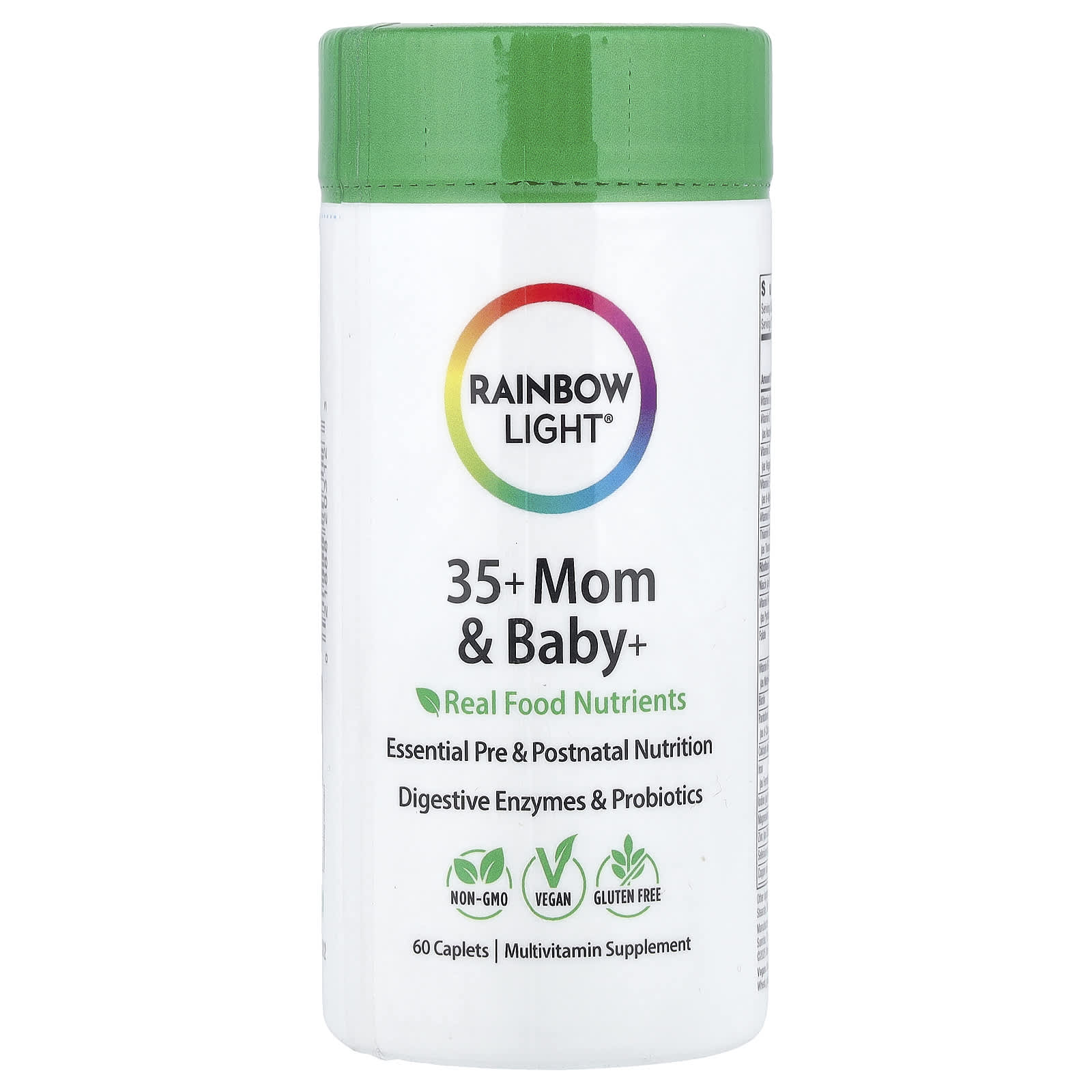 35+ Мама и малыш Rainbow Light, 60 каплет
