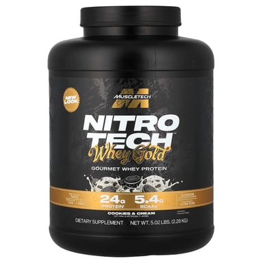 Печенье MuscleTech Nitro-Tech™ Whey Gold and Cream, 2.28 кг