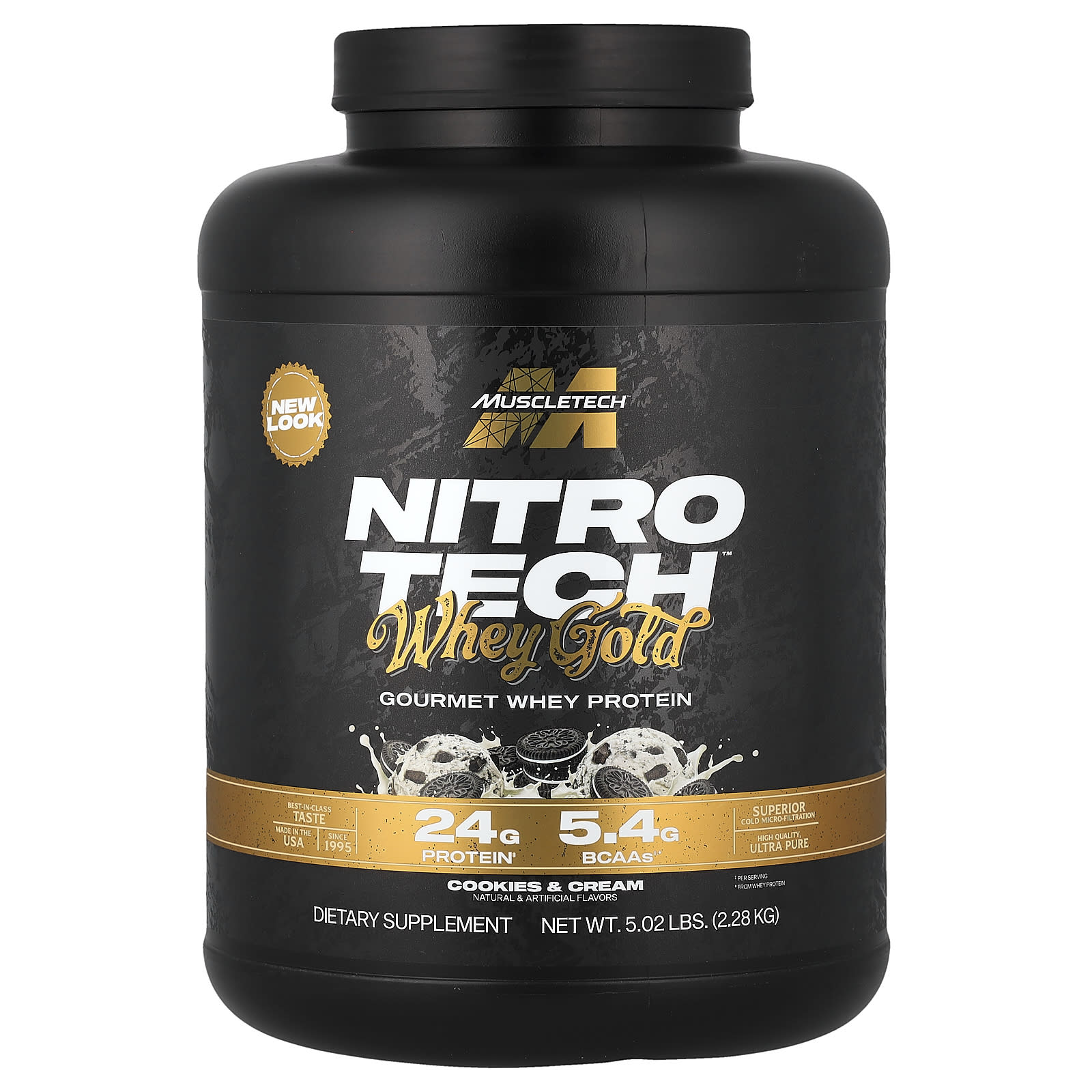 Печенье MuscleTech Nitro-Tech™ Whey Gold and Cream, 2.28 кг