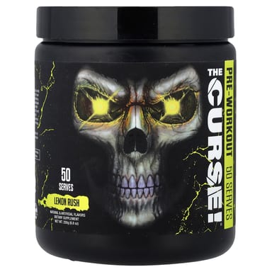 Предтренировочный комплекс JNX Sports The Curse!®, вкус Lemon Rush, 250 г