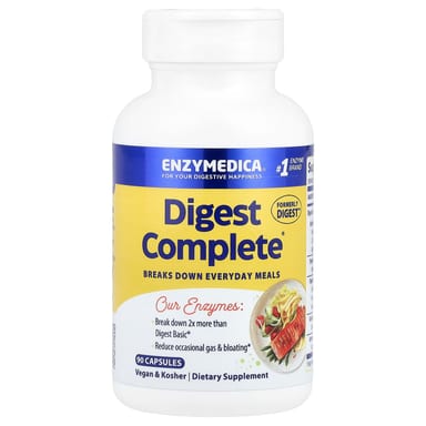 Ферментный комплекс Digest Complete Enzymedica®, 90 капсул