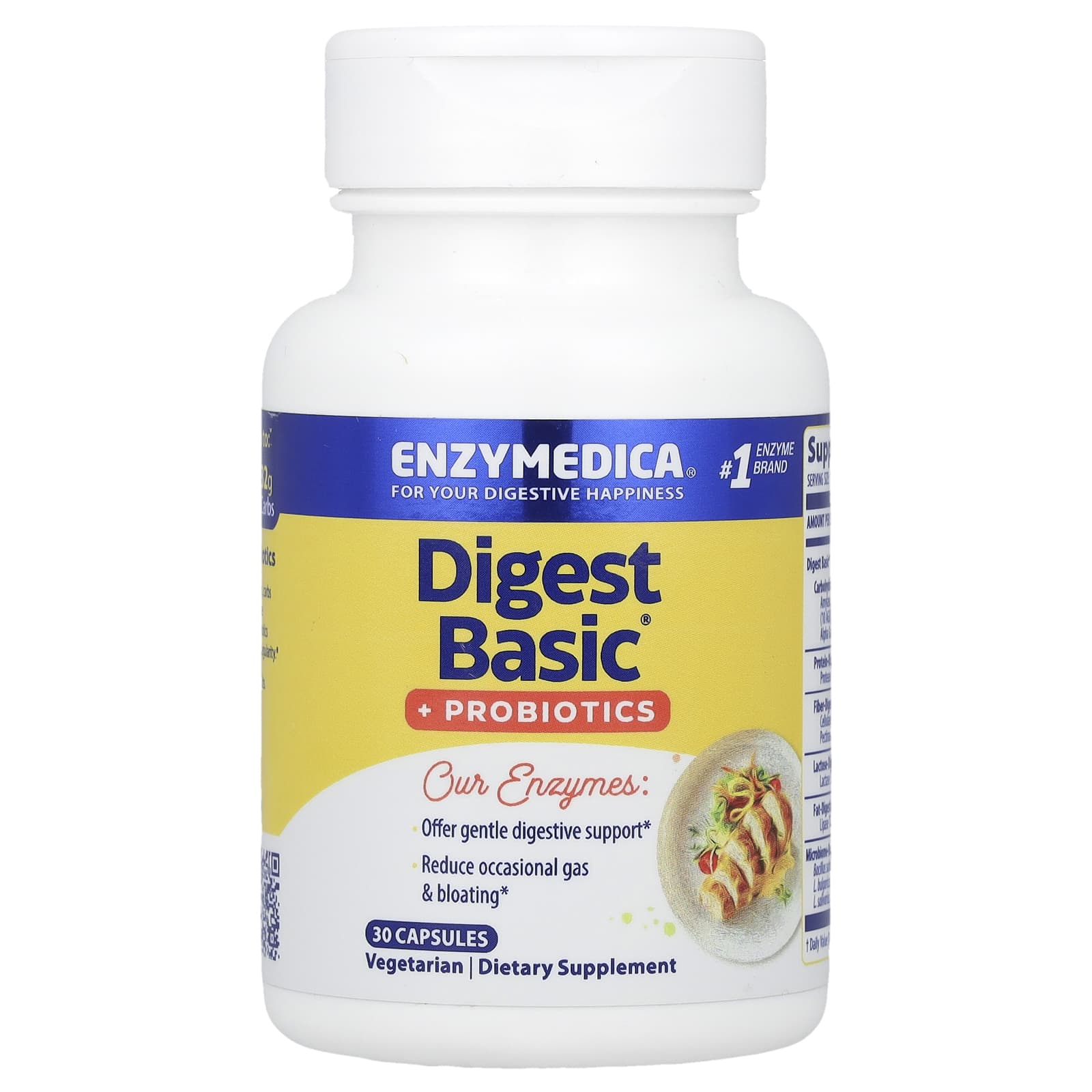 Пробиотик Enzymedica Digest Basic®, 30 капсул