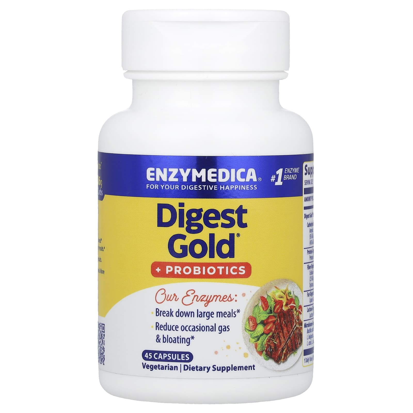 Пробиотик Enzymedica Digest Gold®, 45 капсул