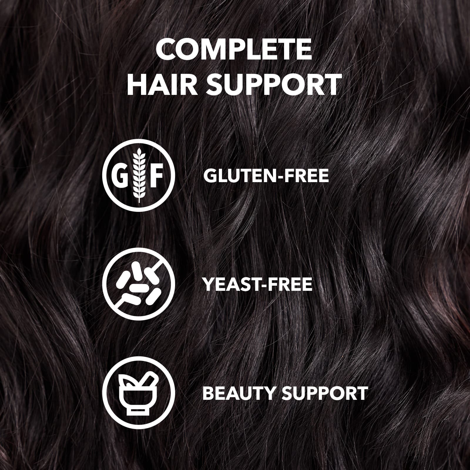 МСМ NaturesPlus Ultra Hair Plus with For Men and Women, 60 таблеток — фото 4