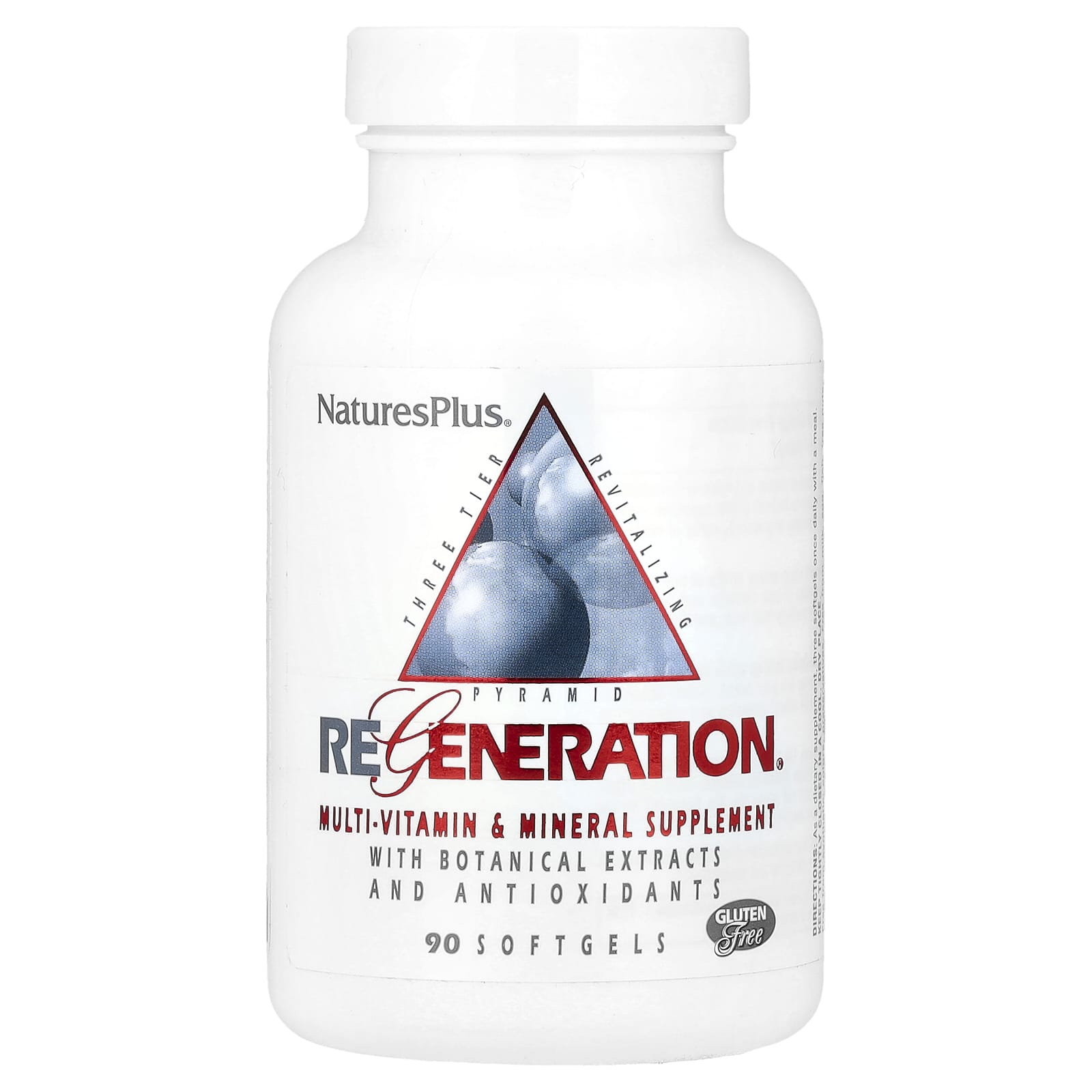 Мультивитамины NaturesPlus Regeneration® & Mineral Supplement, 90 мягких капсул