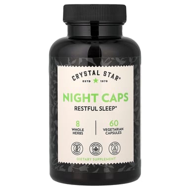 Ночные капсулы Crystal Star, 60 вегетарианских капсул
