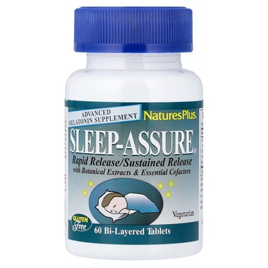 Комплекс Sleep Assure NaturesPlus® 60 Bi-Layered Tablets, таблетки