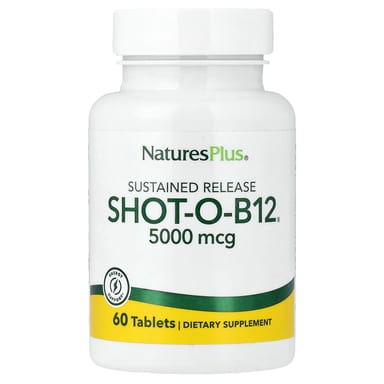 Витамин B12 NaturesPlus, 5,000 мкг, 60 таблеток