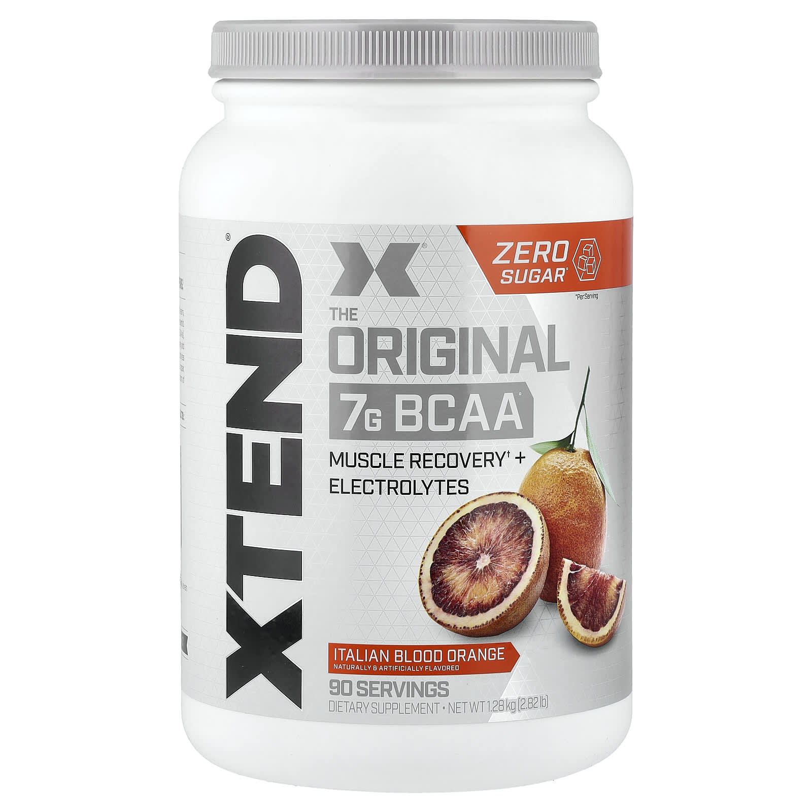 BCAA XTEND, вкус Italian Blood Orange, 7 г, 1.28 кг