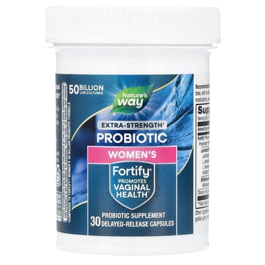Пробиотик Nature's Way Fortify® Women's 30 Delayed-Release Capsules, 50 млрд КОЕ, капсулы