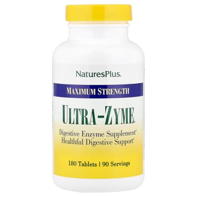 Ультра-Займ NaturesPlus, 180 таблеток