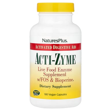 Активный фермент NaturesPlus, 180 веганских капсул
