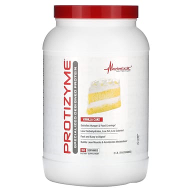 Протеин Metabolic Nutrition Protizyme Specialized Designed, Vanilla Cake, 910 г