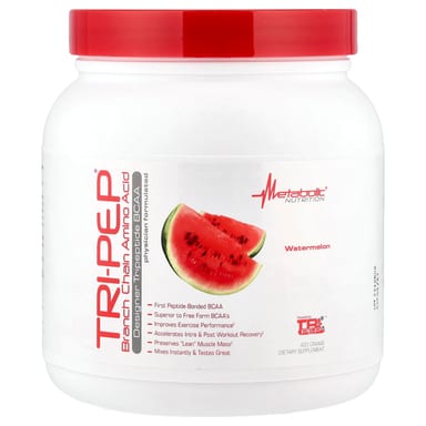 Аминокислота Metabolic Nutrition Tri-Pep® Branch Chain Watermelon, оттенок 400 g, 400 г