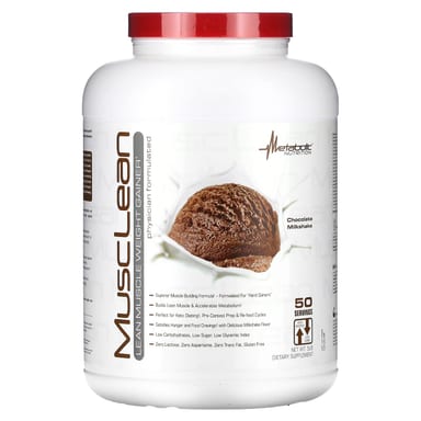 Шоколад Metabolic Nutrition MuscLean Lean Muscle Weight Gainer 5 lbs, вкус Chocolate Milkshake