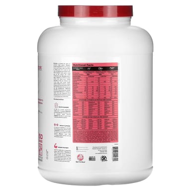 Гейнер Metabolic Nutrition, 5 lb (2270 г), клубничный молочный коктейль