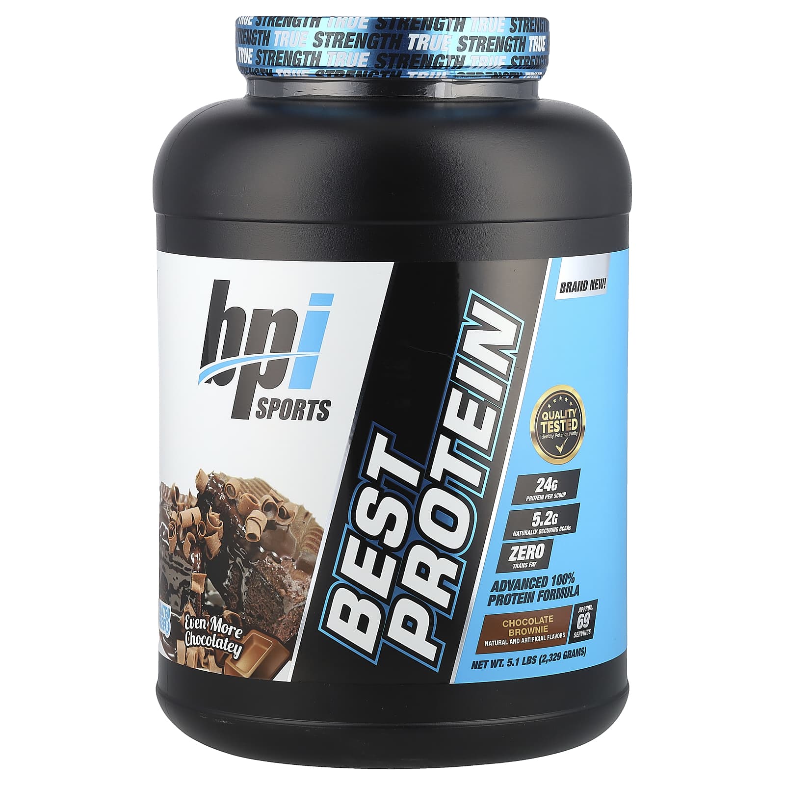 Шоколад BPI Sports Best Protein Advanced 100% Protein Formula, вкус Chocolate Brownie, 329 г