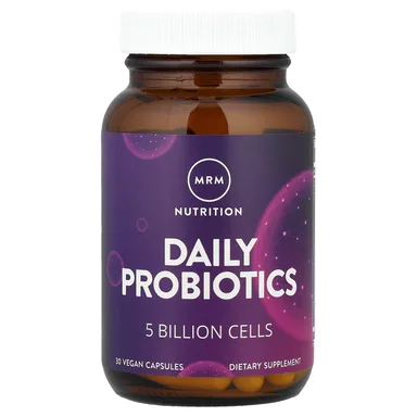 Фото товара: Пробиотик MRM Nutrition Daily 5 Billion Cells, 30 растительных капсул