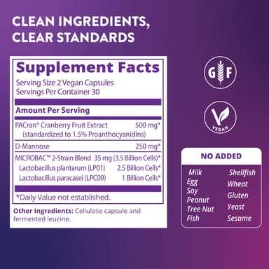 Пробиотик MRM Nutrition Women's, 60 растительных капсул