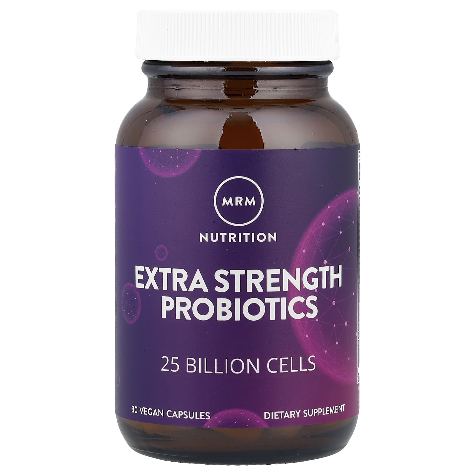 Пробиотик MRM Nutrition, оттенок 25 Billion Cells, 30 растительных капсул