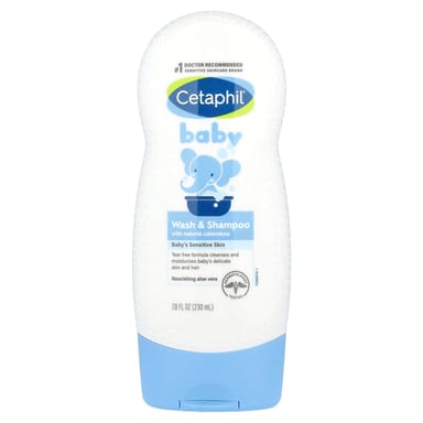 Детское средство для купания Cetaphil & Shampoo with Natural Calendula, 230 мл