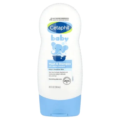 Фото товара: Детское средство для купания Cetaphil & Shampoo with Natural Calendula, 230 мл