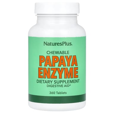 Фермент NaturesPlus Chewable Papaya, 360 таблеток