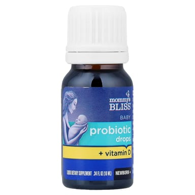 Детский пробиотик Mommy's Bliss Drops Vitamin D Newborn, 10 мл, капли