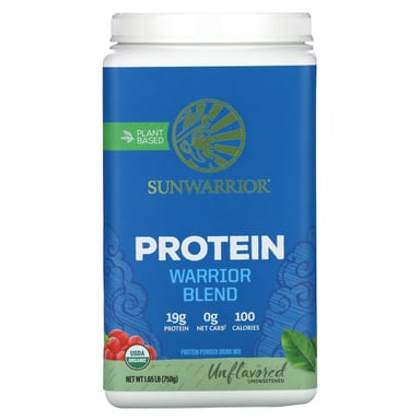 Протеин Sunwarrior Warrior Blend, без вкуса, 750 г